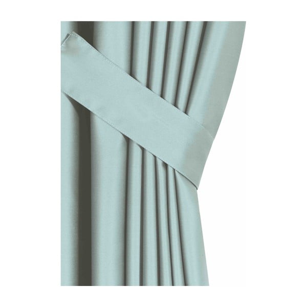 Zöld sötétítő függöny nem teljes sötétítéssel 260x100 cm - Mila Home-image-1