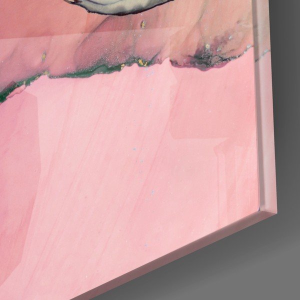 Rose Marble Pattern üvegkép, 110 x 70 cm - Insigne-image-2