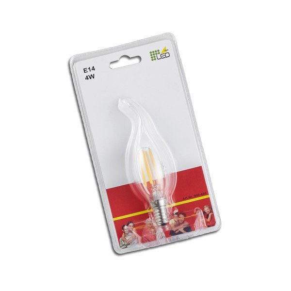 Meleg fehér izzó E14, 4 W Windstorkerze – Trio-image-3