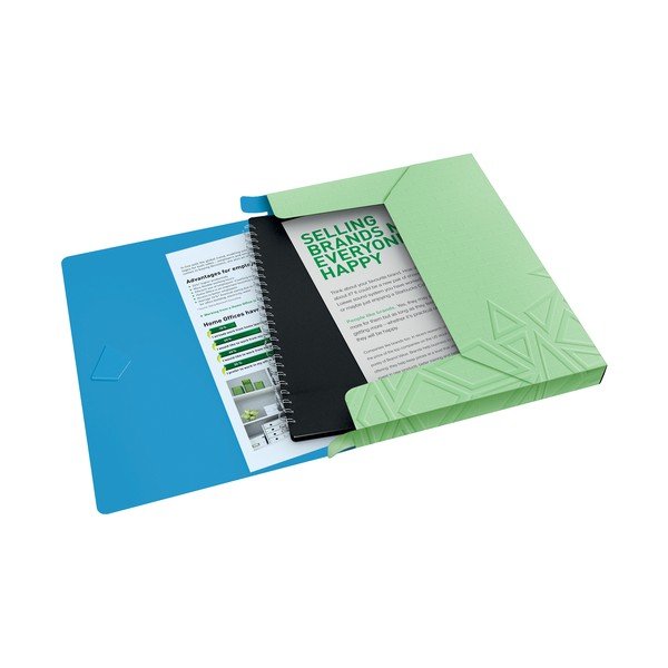 Zöld irattartó doboz, A4 - Leitz-image-1