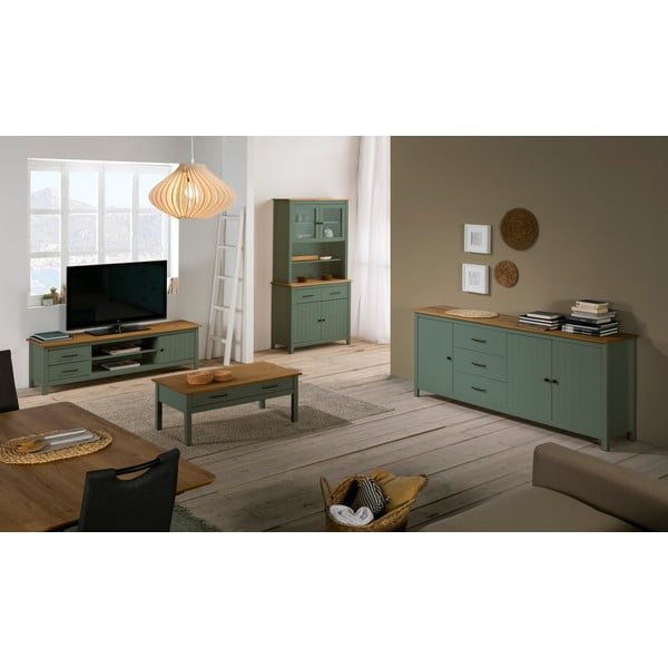 Miranda zöld fa dohányzóasztal - Marckeric-image-2