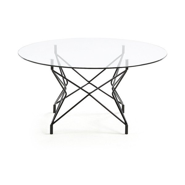 Paradigm dohányzóasztal, ø 100 cm - Kave Home-image-2