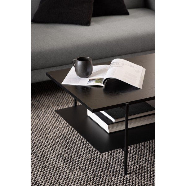 Angus fekete dohányzóasztal, 115 x 60 cm - Actona-image-3