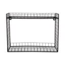 Fekete többszintes acél fali polc 40 cm Reja – PT LIVING