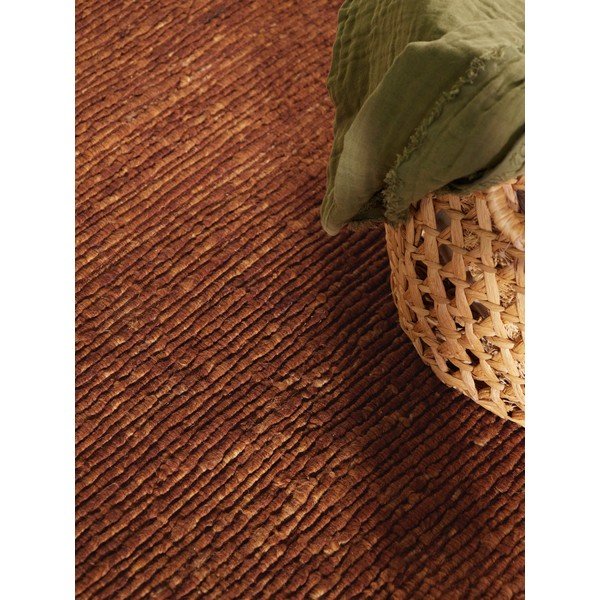 Barna kézi szövésű gyapjú kerek szőnyeg ø 200 cm Bexley Woolwich – Ted Baker-image-4