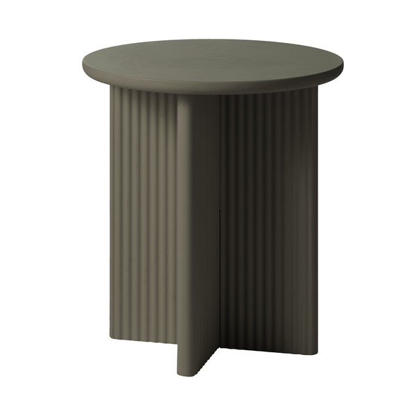 Kerek tárolóasztal ø 50 cm Palma – Unique Furniture