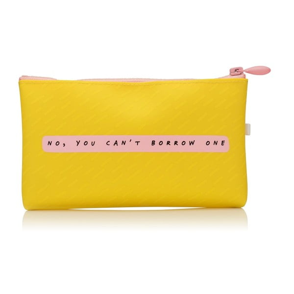 Notes To Self sárga szilikon tolltartó - npw™-image-1