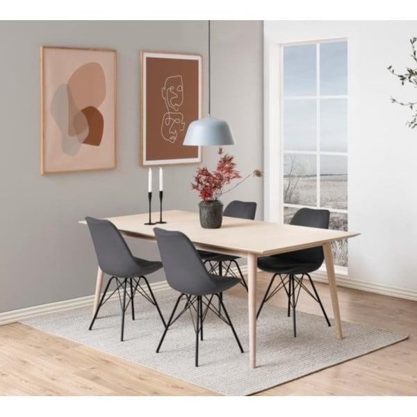 Fekete-szürke étkezőszék Eris – Actona-image-1