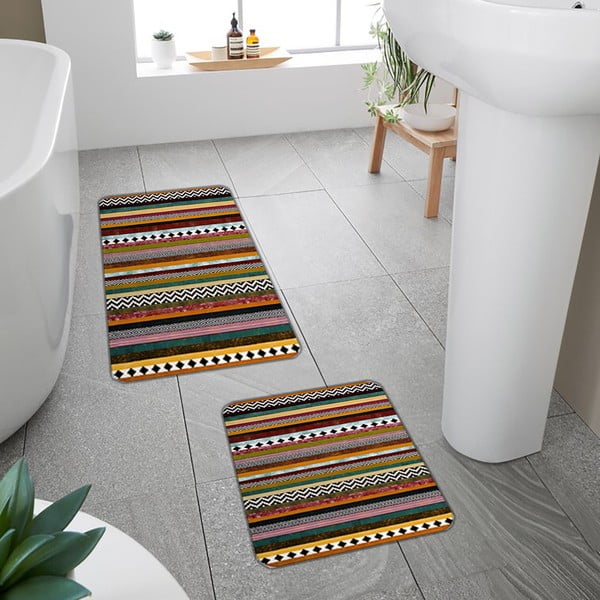 Fürdőszobai kilépő szett 2 db-os 60x100 cm – Mila Home-image-3