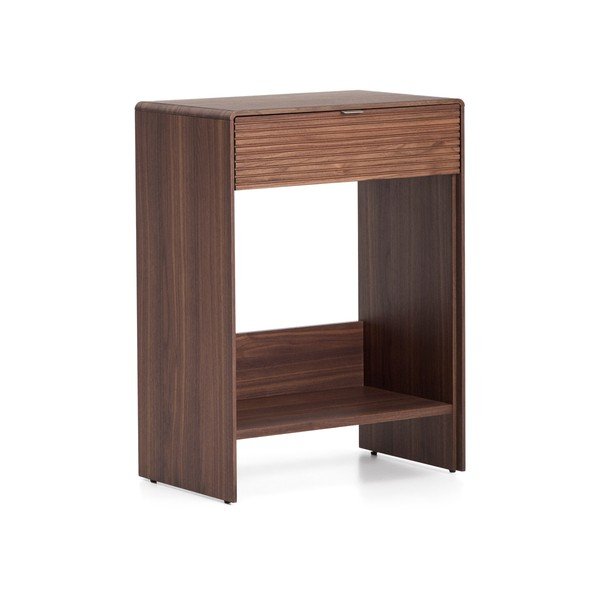 Sötét natúr színű komód diófa dekorral 60x81x37 cm Norlen – Kave Home