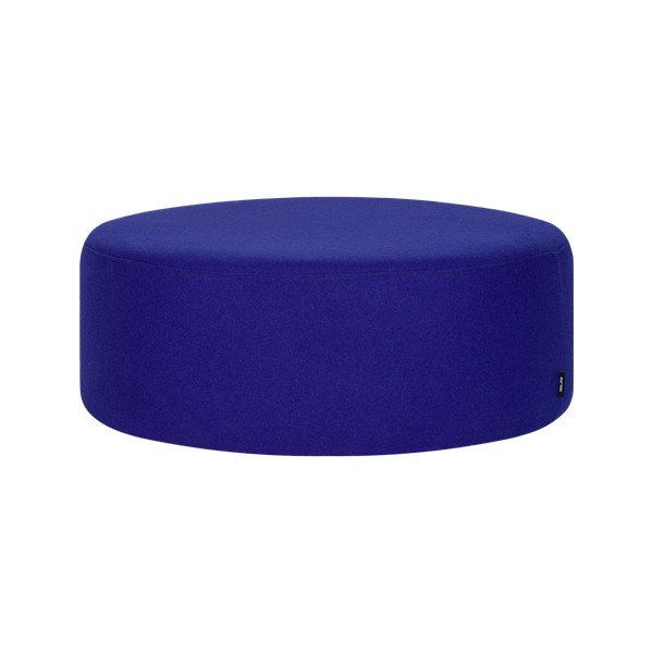 Kék gyapjú puff Folk – noo.ma