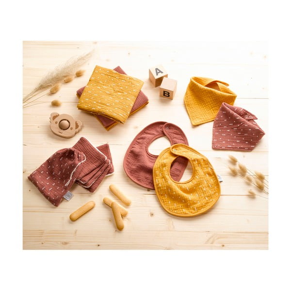 Muszlin pelenka készlet 3 db-os – Bébé Douceur-image-2