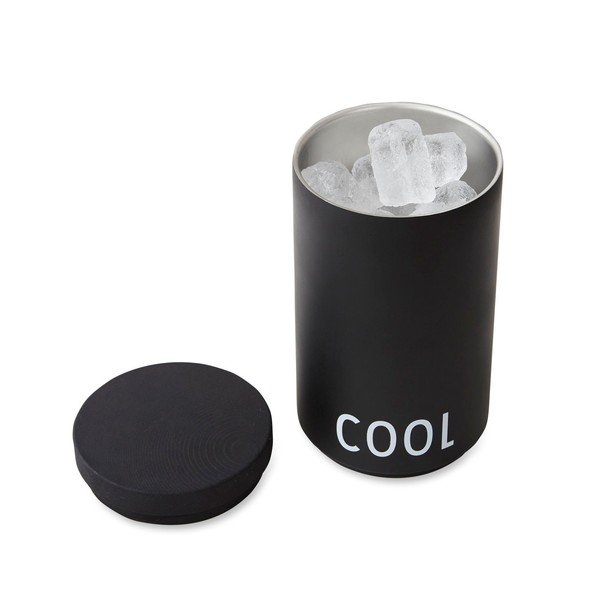 Bucket fekete hűtőtartály - Design Letters-image-3