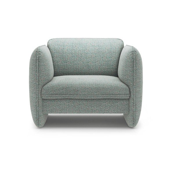 Kék zsenília fotel Georgia – Micadoni -image-2