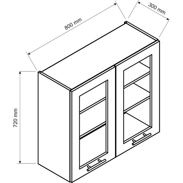 Felső konyhaszekrény (szélesség 80 cm) Kai – STOLKAR-image-3