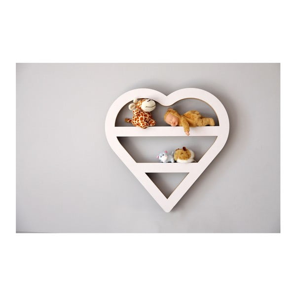 Szívformájú fali polc - Unlimited Design for kids-image-2