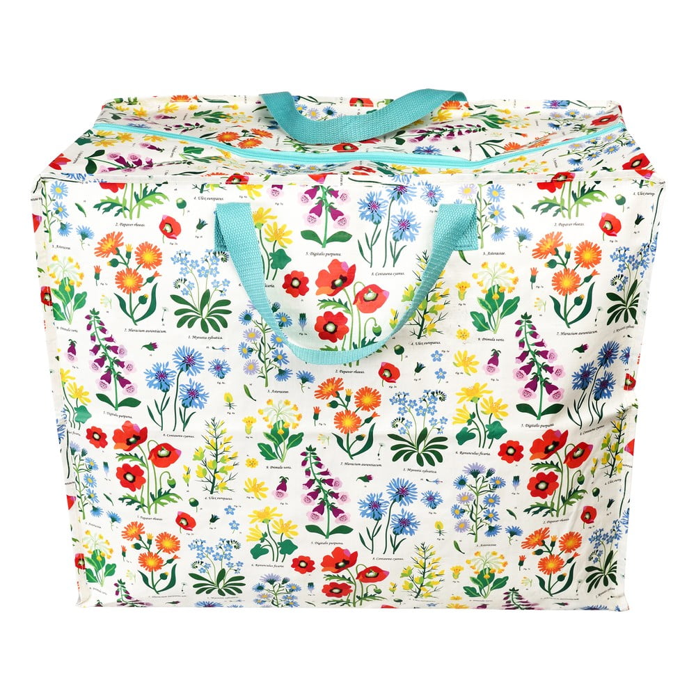 Újrahasznosított műanyag ruhatároló doboz 58x28x48 cm Wild Flowers  Rex London