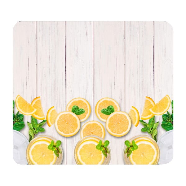 Edzett üveg falvédő tűzhelyhez 50x56 cm Lemons – Wenko