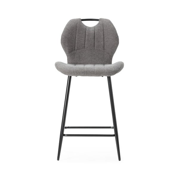 Szürke bárszék szett 2 db-os (ülésmagasság 65 cm) Muli – Marckeric-image-2