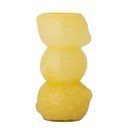 Sárga üveg váza (magasság 27 cm) Limone – Bloomingville