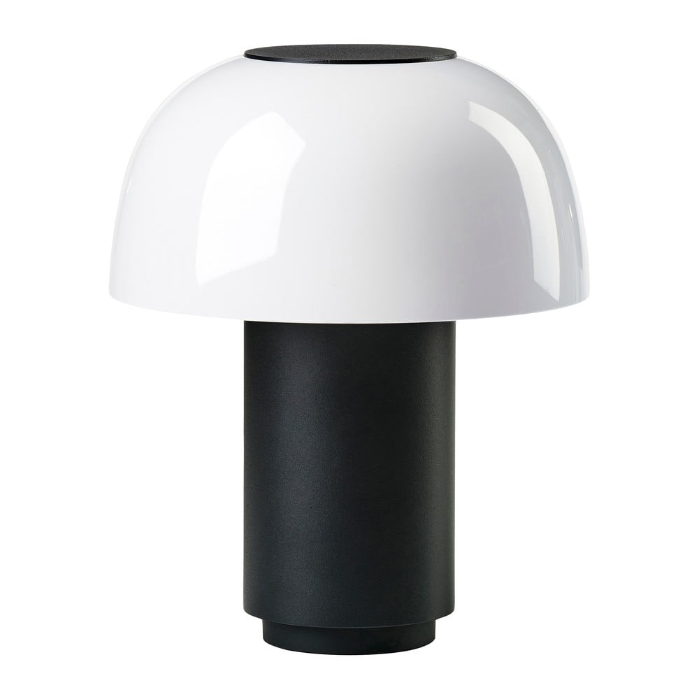 Fekete alumínium LED dimmelhető asztali lámpa (magasság 22 cm) Harvest Zone