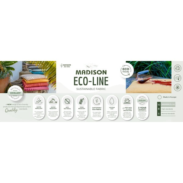 Kültéri párna 50x50 cm Canvas Eco - Madison-image-2