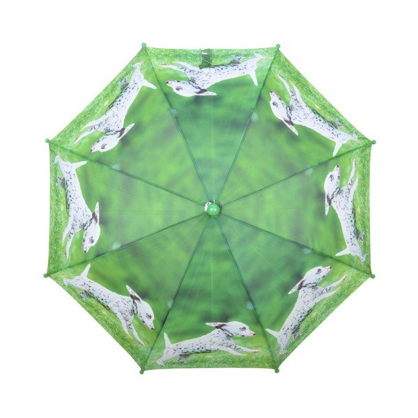 Animals zöld esernyő kiskutya mintával - Esschert Design-image-1