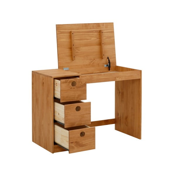 Borovi fenyő íróasztal 50x100 cm Alpi – Støraa-image-2