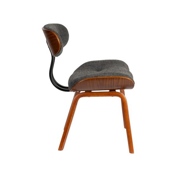 Szürke-barna kárpitozott étkezőszék Blackwood – Dutchbone-image-3