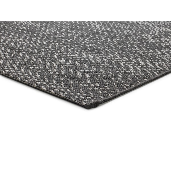 Antracitszürke kültéri szőnyeg 120x170 cm Panama – Universal-image-2