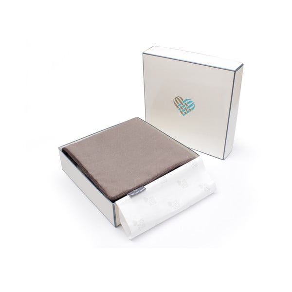 Flax Dark Chocolate sötétbarna párnahuzat, 50 x 50 cm - WeLoveBeds-image-4