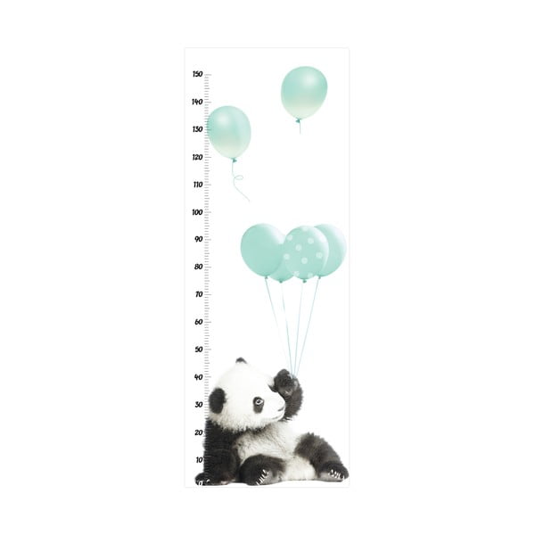 Minty Panda falmatrica magasságmérővel, 60 x 160 cm - Dekornik