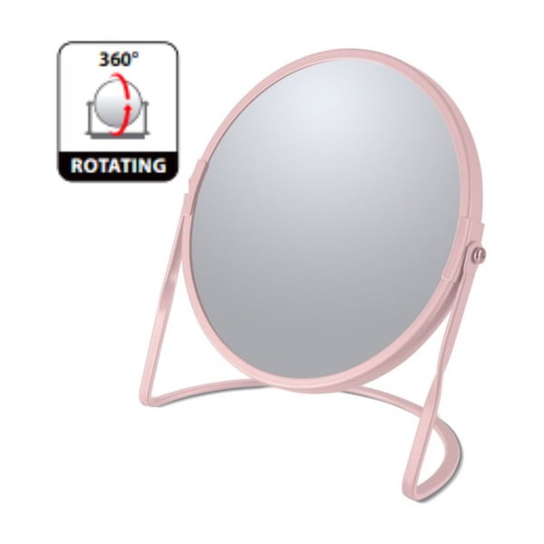 Kozmetikai nagyítós tükör (ötszörös nagyítás) ø 18 cm Akira – Spirella-image-2