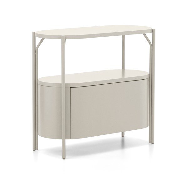 Fehér mosdó alatti szekrény 90x81 cm Arely – Kave Home-image-2