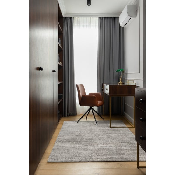 Szürke gyapjú szőnyeg 160x240 cm Fam – Agnella-image-1