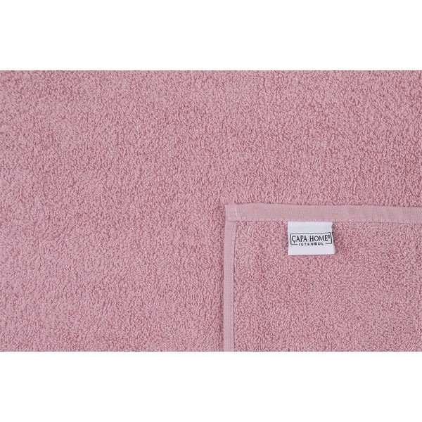 Rózsaszín pamut törölköző és fürdőlepedő készlet 2 db-os Dora – Foutastic-image-1