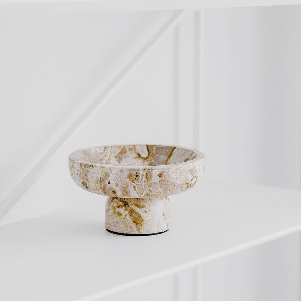 Márvány dekoratív tál ø 20 cm Opus – S|P Collection-image-1