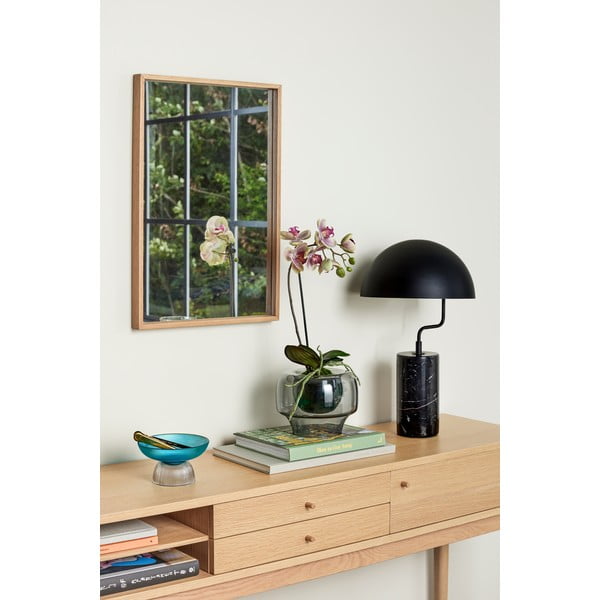 Fali tükör tömörfa kerettel Depth – Hübsch-image-1