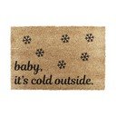 Kókuszrost lábtörlő karácsonyi mintával 40x60 cm Baby It's Cold Outside – Artsy Doormats