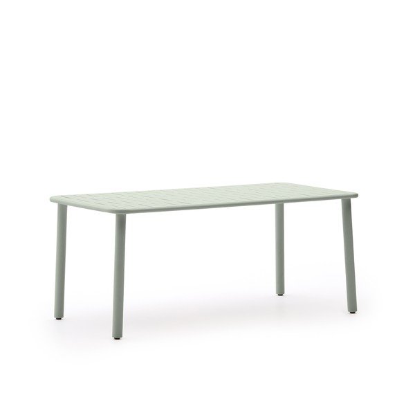 Acél kerti étkezőasztal 90x180 cm Brai – Kave Home