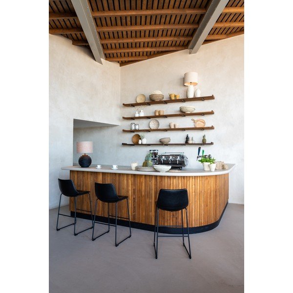 Fekete bárszék 99 cm Jeddo – Light & Living-image-2