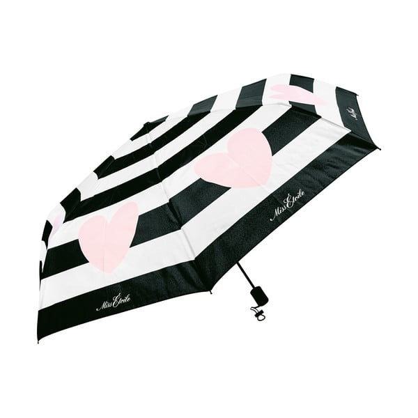 Heart összecsukható csíkos esernyő, ø 87 cm - Miss Étoile