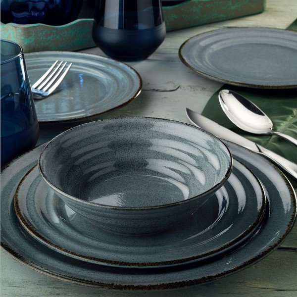 Porcelán hatszemélyes étkészlet 24 db-os – Kütahya Porselen-image-1