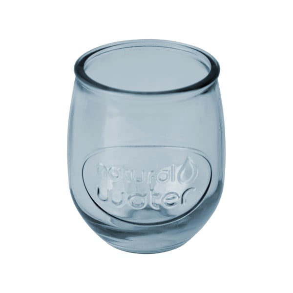 Water világoskék pohár újrahasznosított üvegből, 0,4 l - Ego Dekor