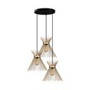 Aranyszínű fém függőlámpa ø 34 cm Izmir – Squid Lighting