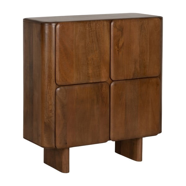 Barna mangófa szekrény 104x110x45 cm Nosy – Ixia