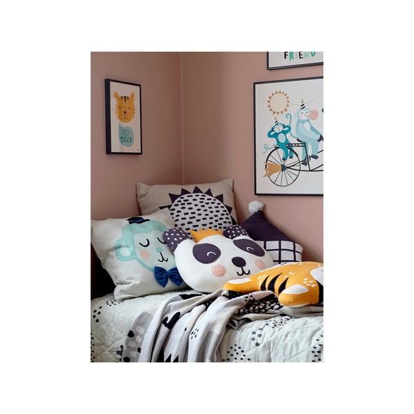 Tygr pamut gyerek párna, 45 x 45 cm - Södahl-image-1