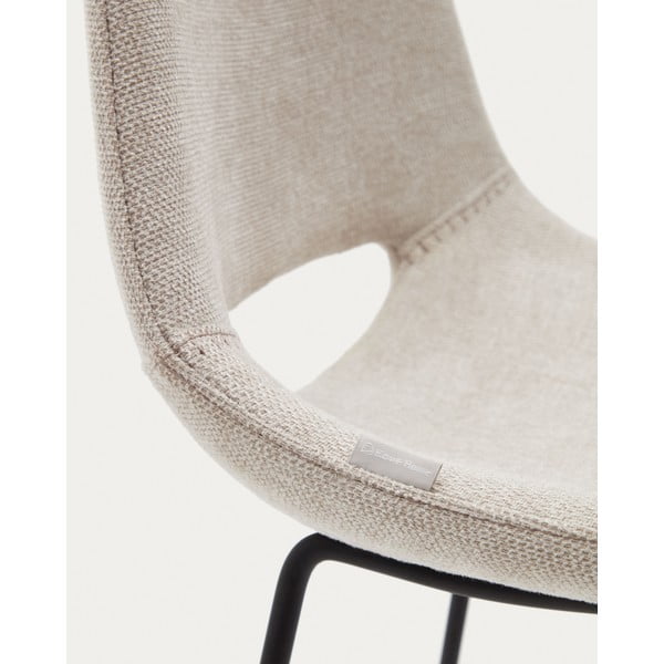 Bézs bárszék (ülésmagasság 65 cm) Zahara – Kave Home-image-1