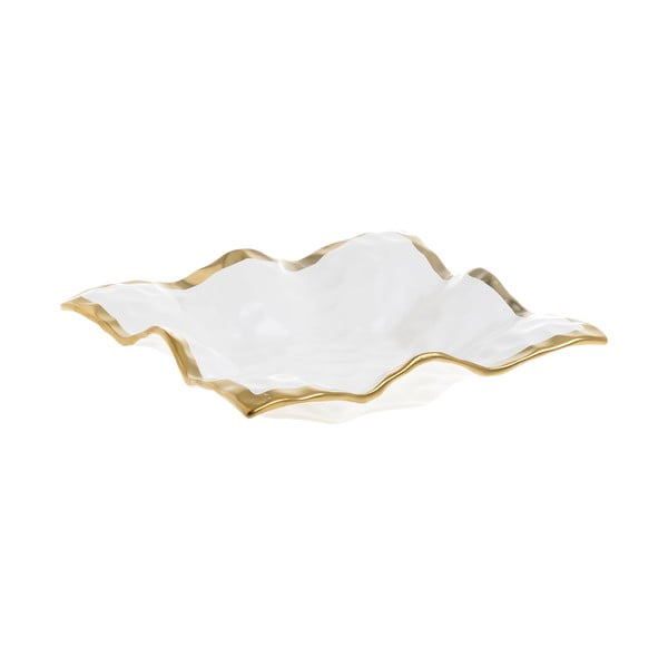 Softy fehér porcelán tálka, 19,5 x 19,5 cm - InArt