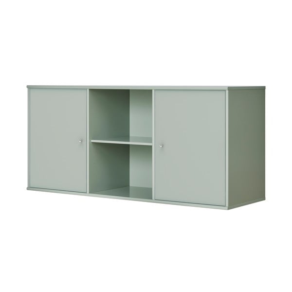 Világoszöld alacsony függő komód 133x61 cm Mistral – Hammel Furniture-image-1